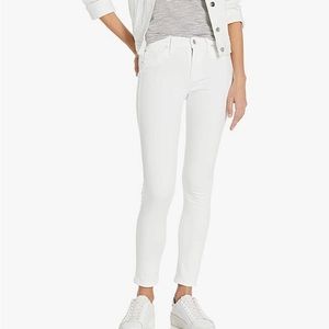 Joes Jeans White Skinny Ankle Jeans